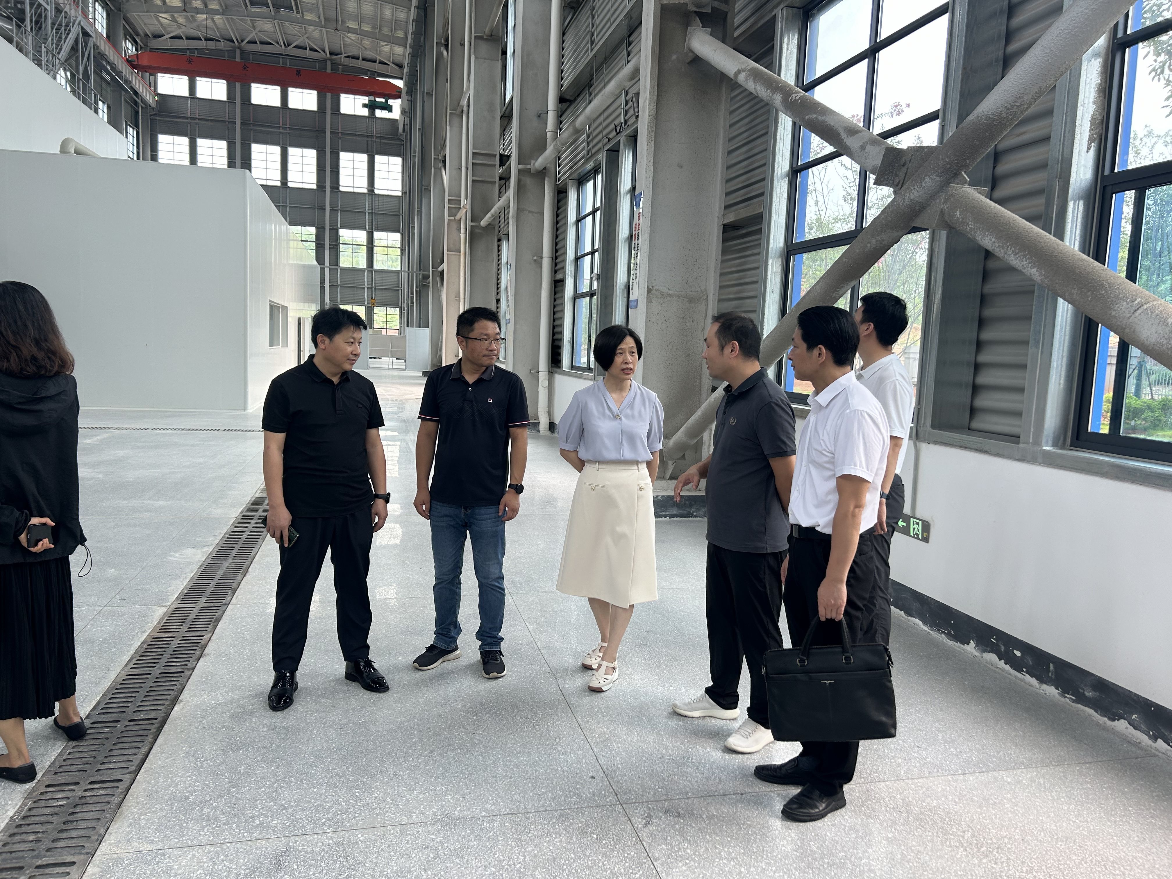 湘乡市迎省市考察专家工作站建设